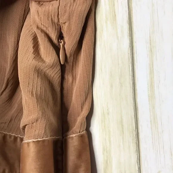 Vintage Anthropologie Odille Matheson Silk Blend Librarycore Blouse Size S - Picture 8 of 11